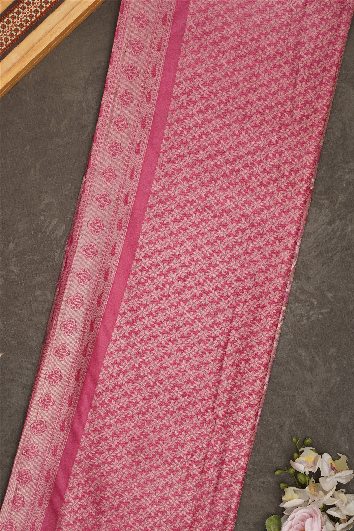 Banarasi Tissue Silk Light Purple Saree