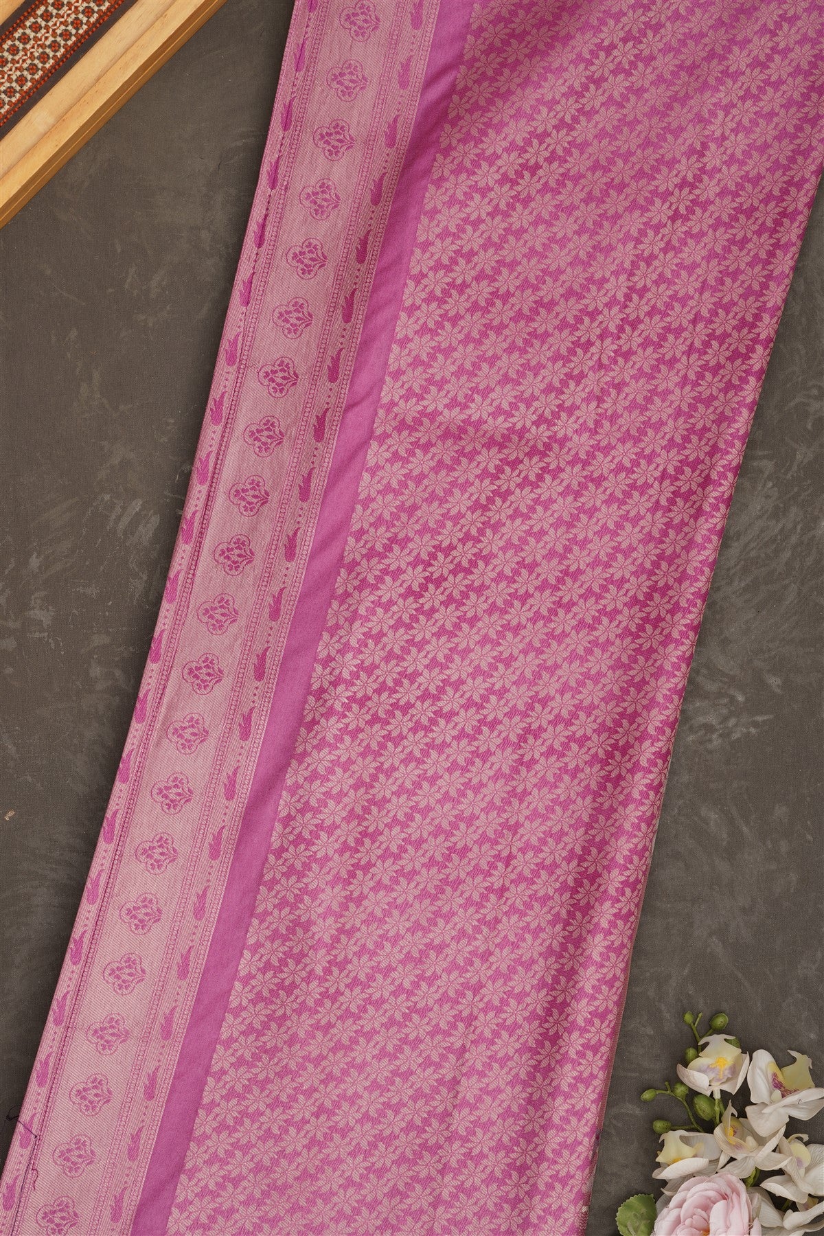 Banarasi Tissue Silk Purple Saree