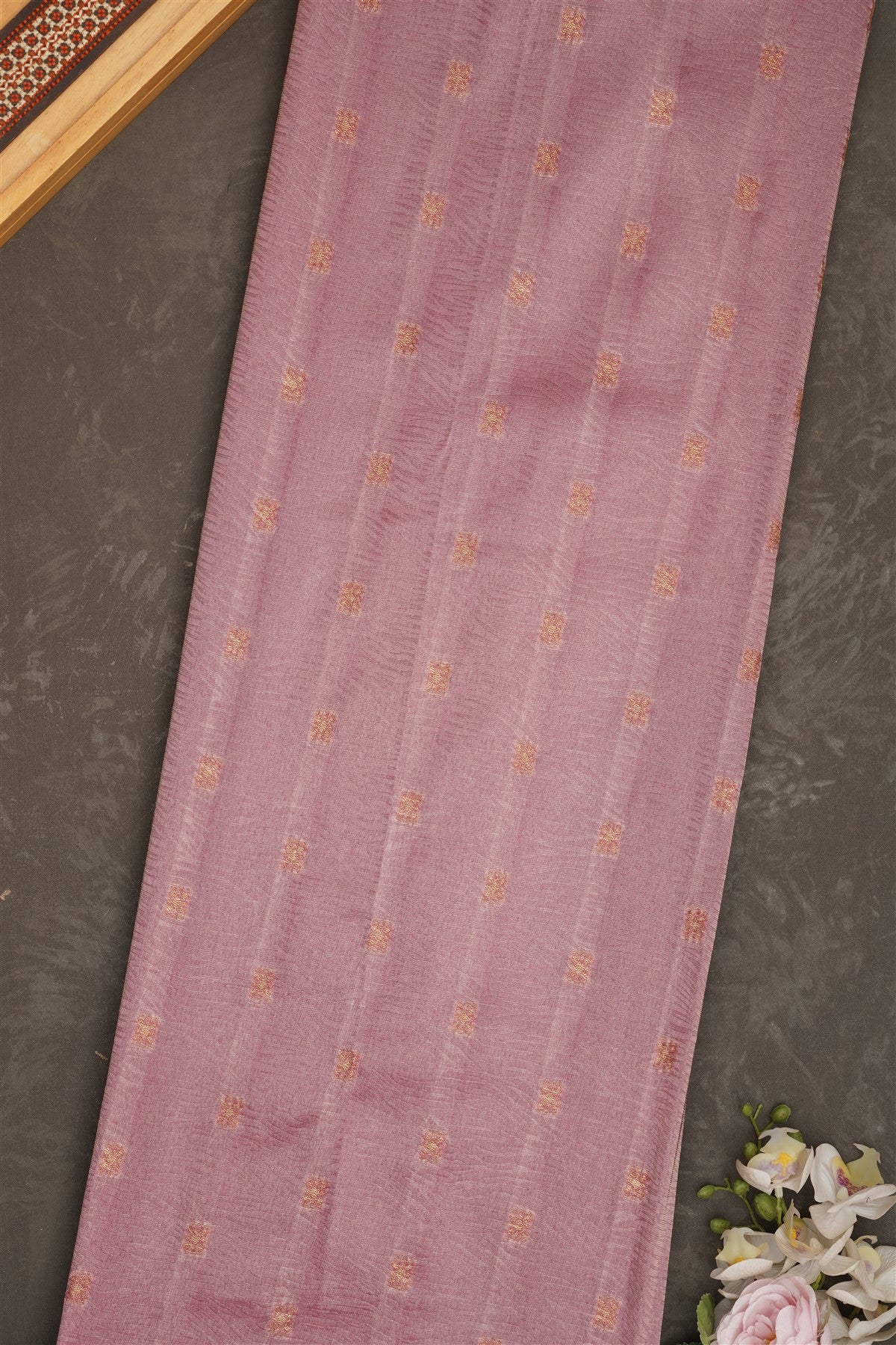 Banarasi Tissue Silk Light Purple Saree