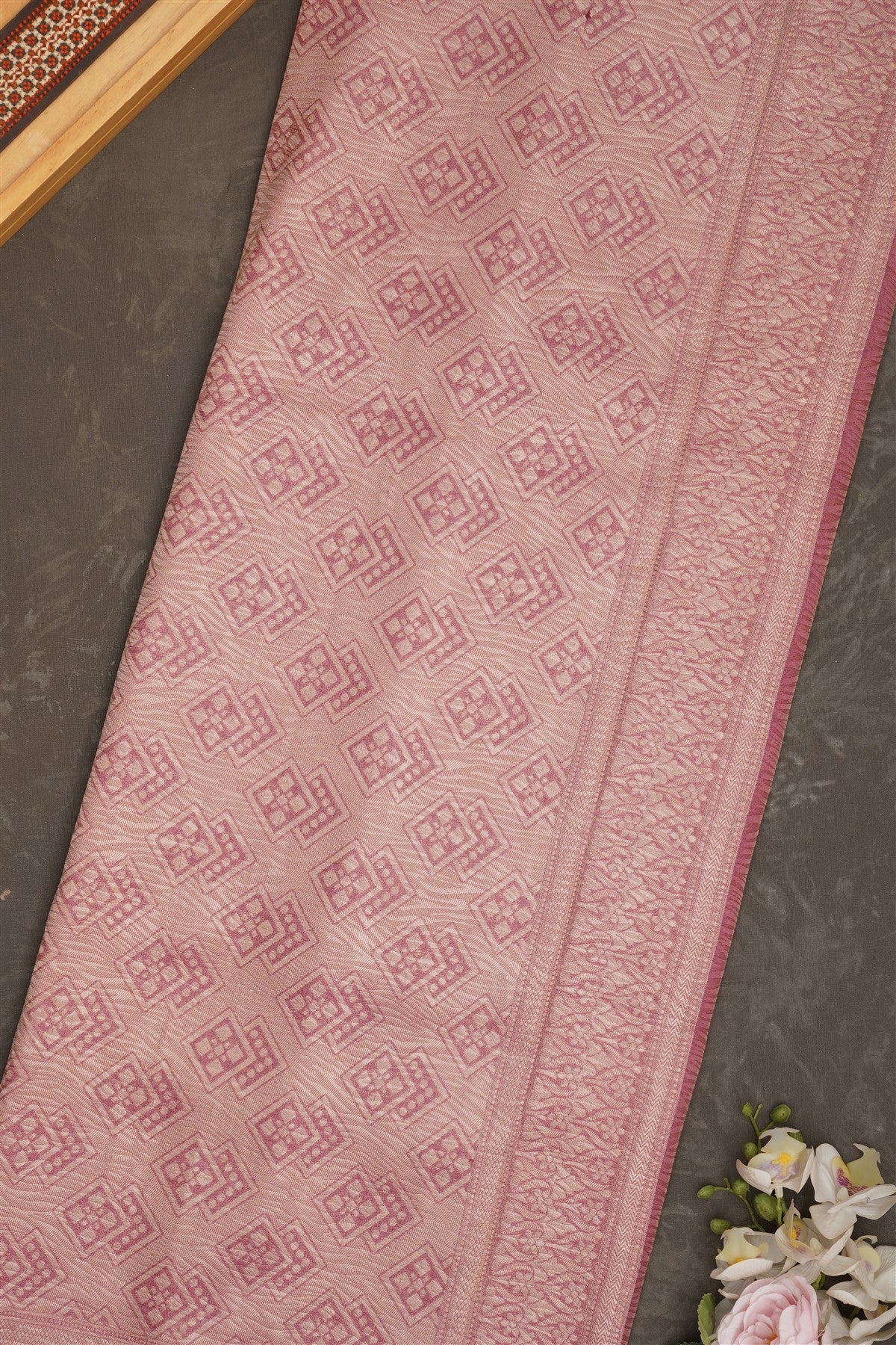 Banarasi Tissue Silk Light Purple Saree
