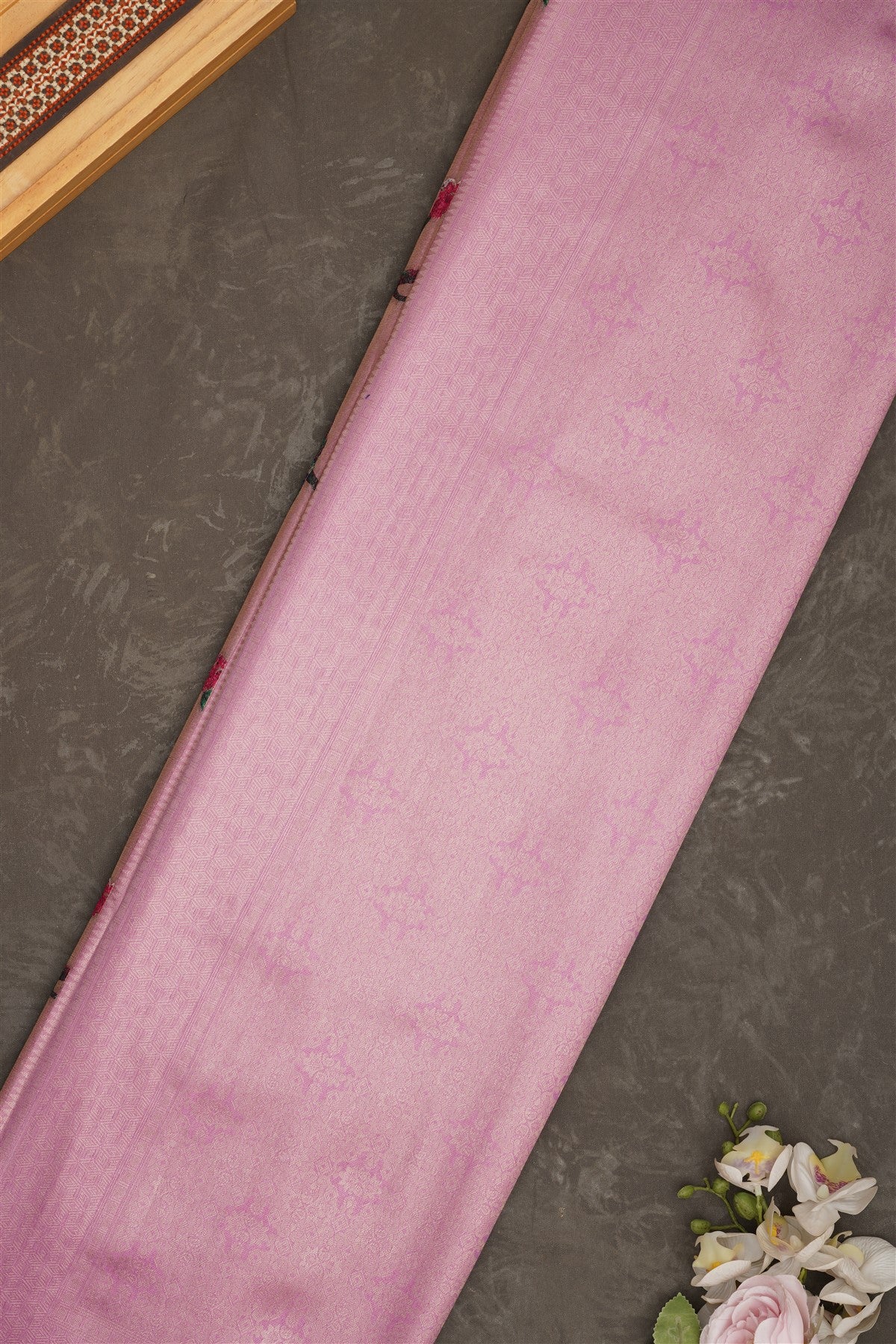Banarasi Tissue Silk Purple Saree