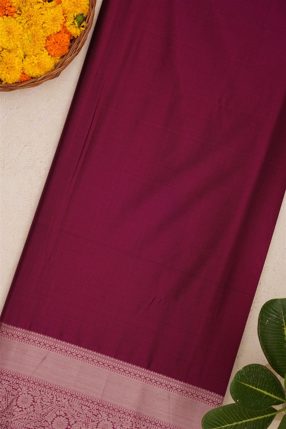 Soft Silk Olive Green Saree