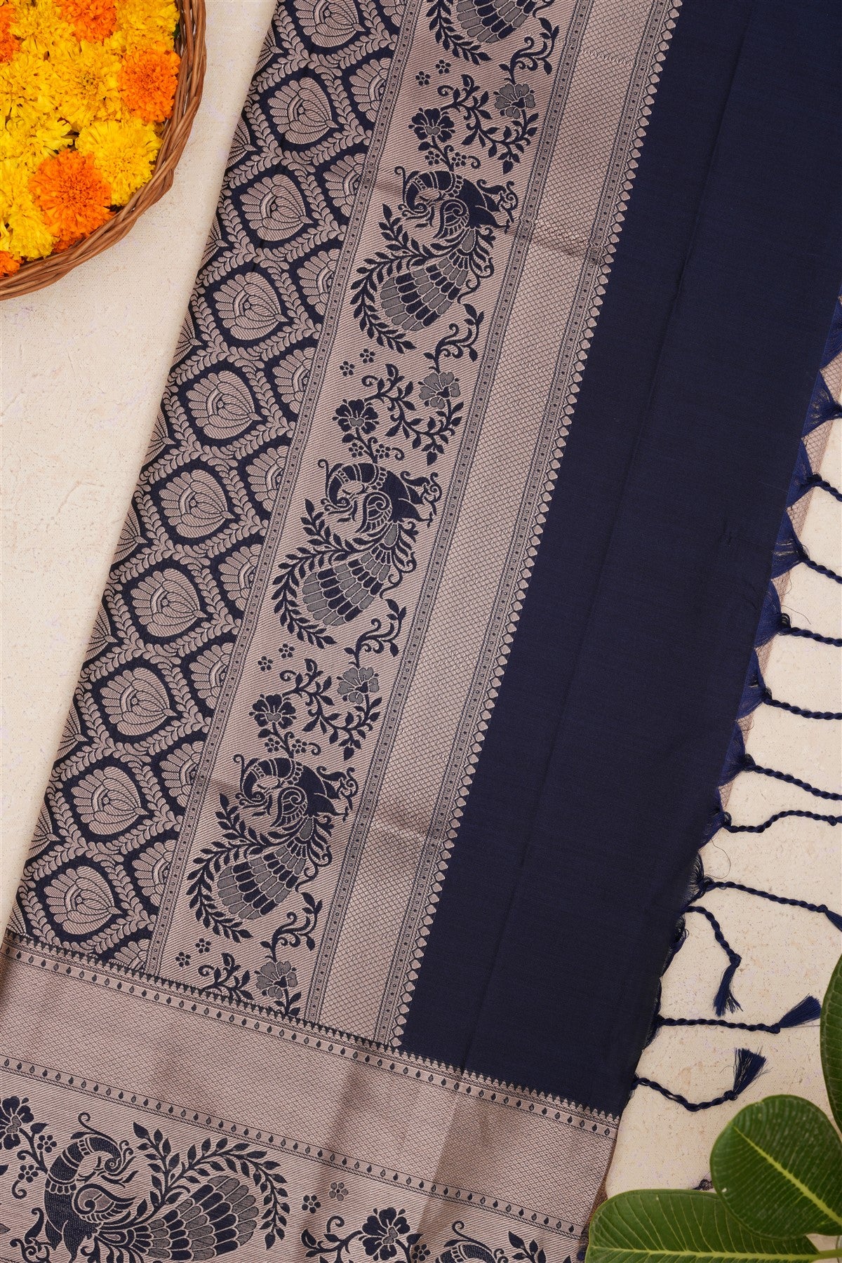 Soft Silk Light Grey Saree