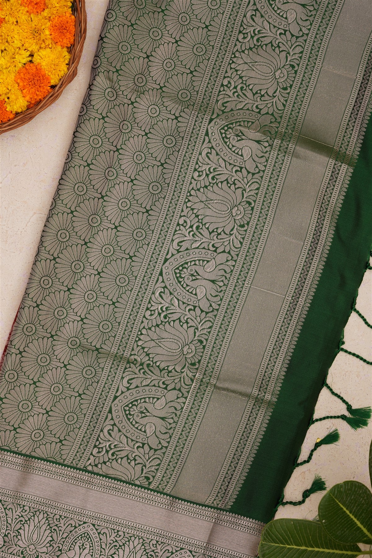Banarasi Soft Silk Red Saree