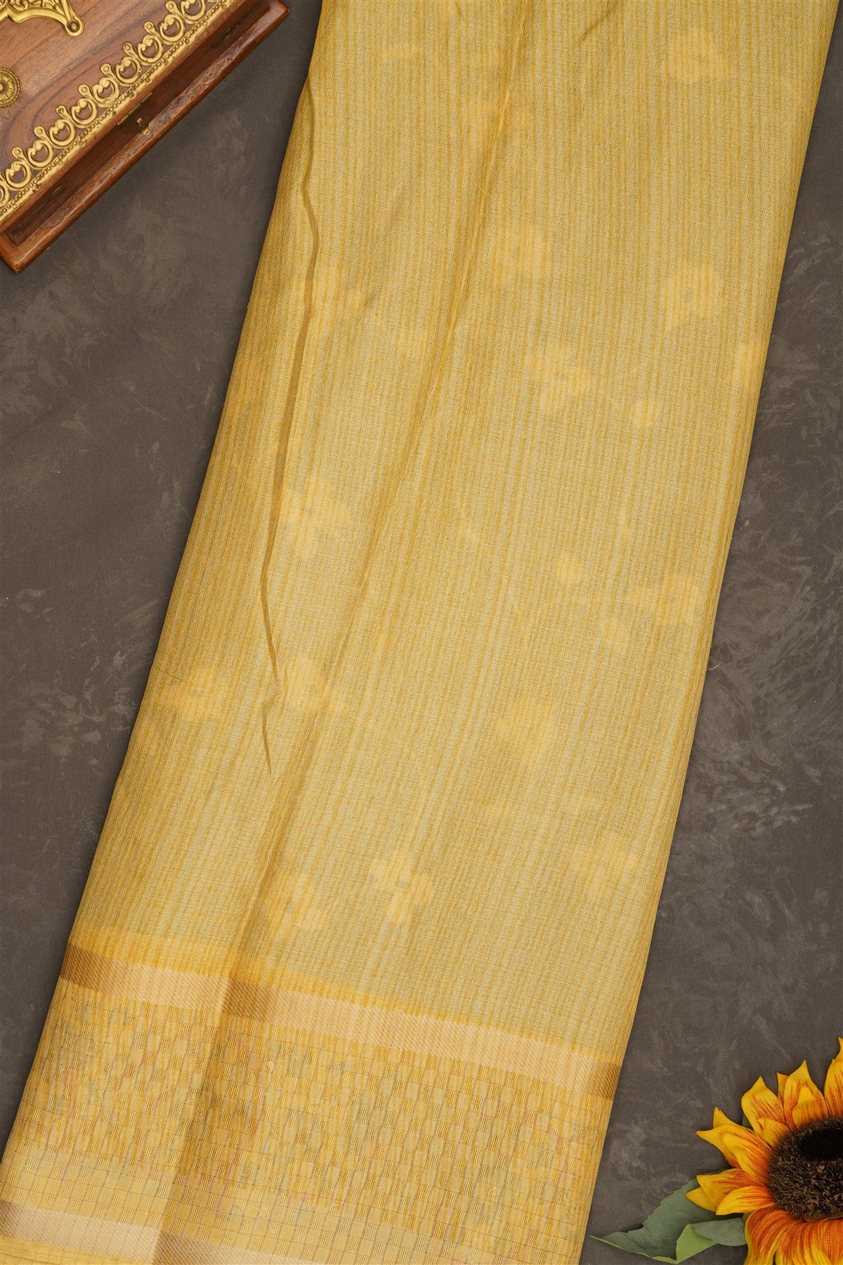 Fancy Jute Silk Light Blue Saree