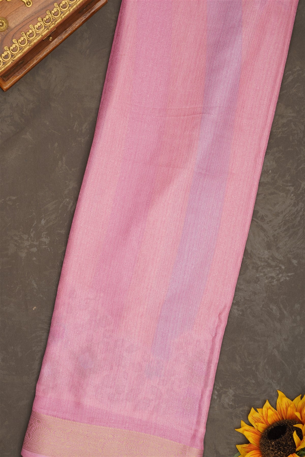 Fancy Georgette Multi Color Saree