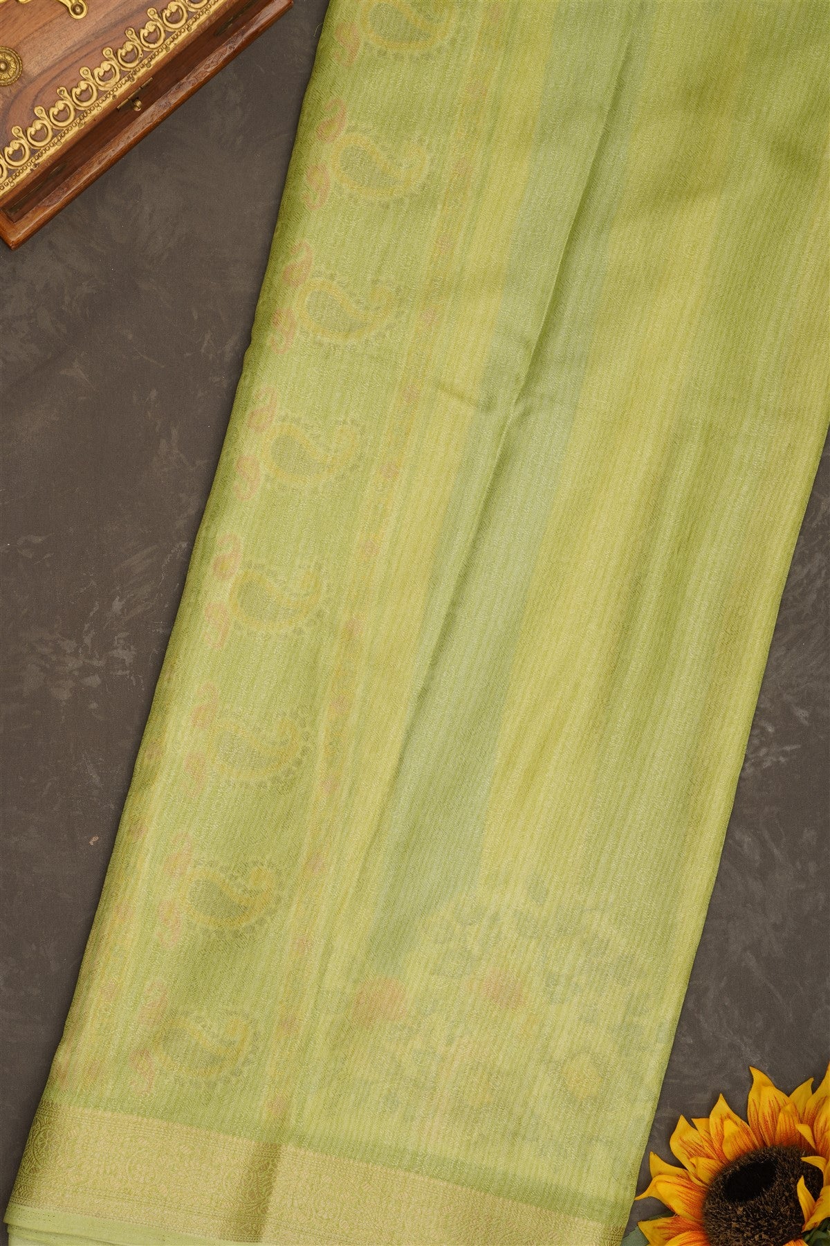 Fancy Georgette Multi Color Saree