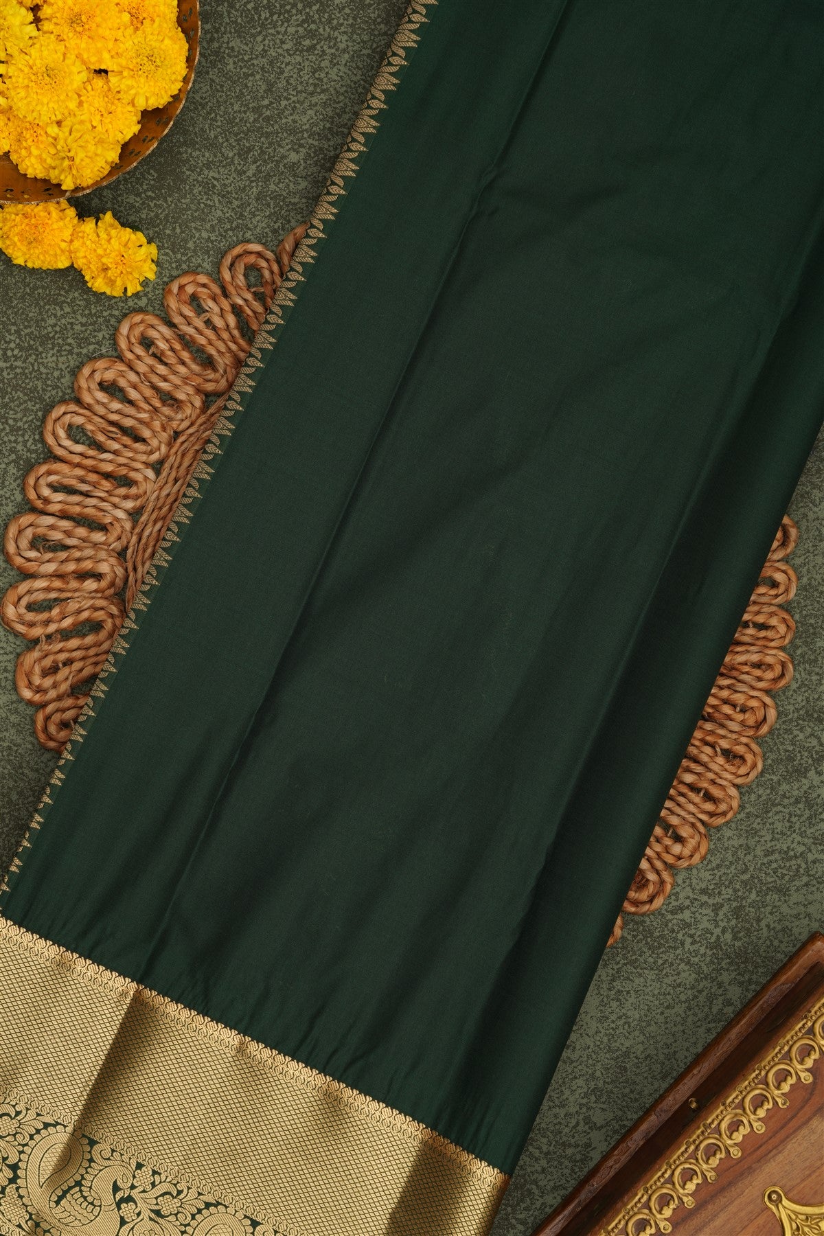 Semi Pattu Silk Blend Light Purple Saree
