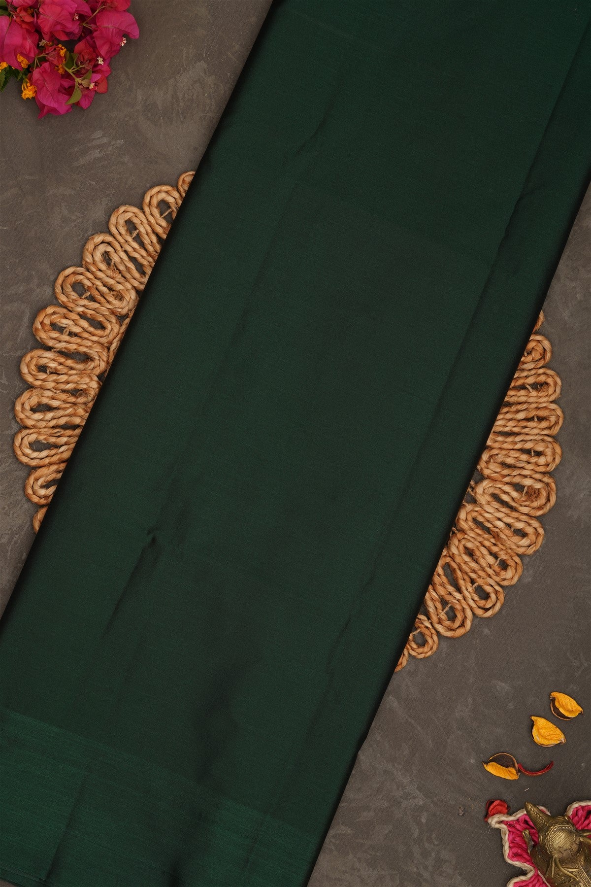 Semi Pattu Silk Grey Saree