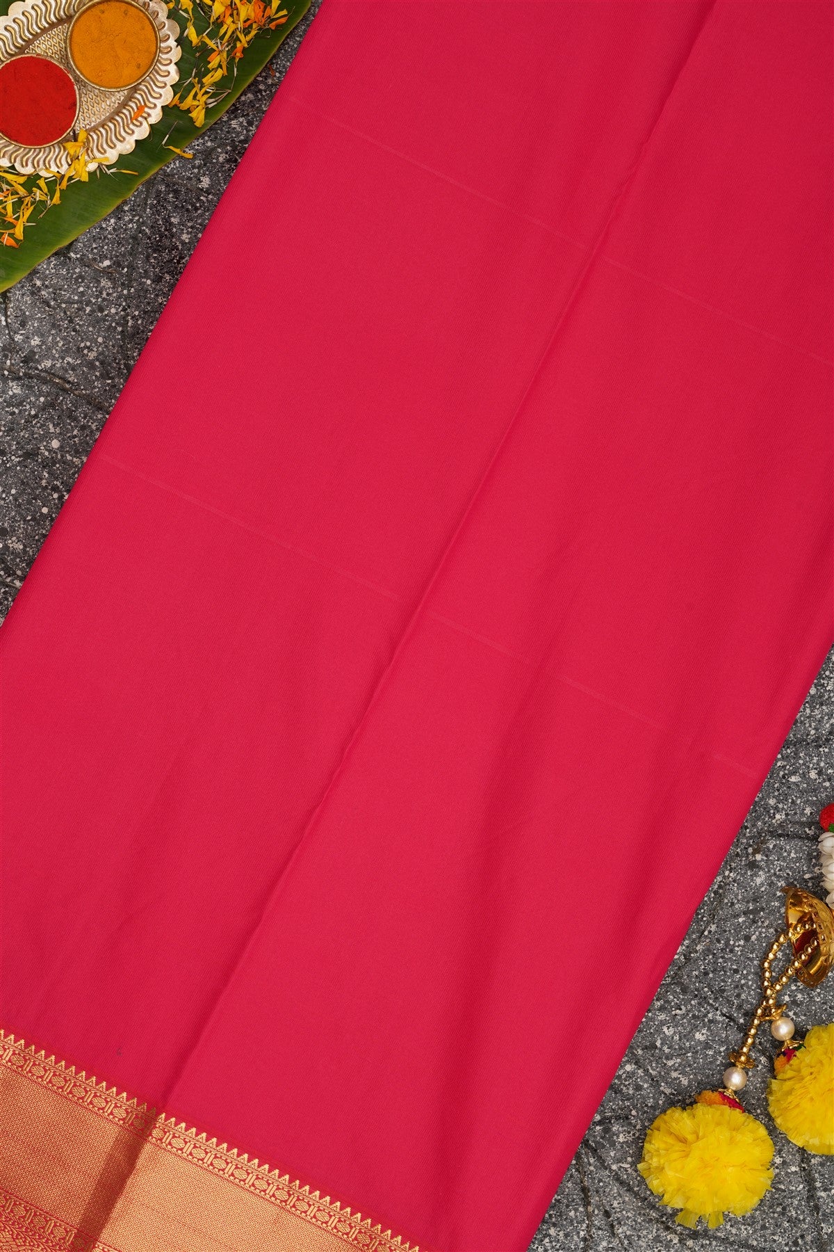 Semi Kanchipuram Silk Lavander Saree