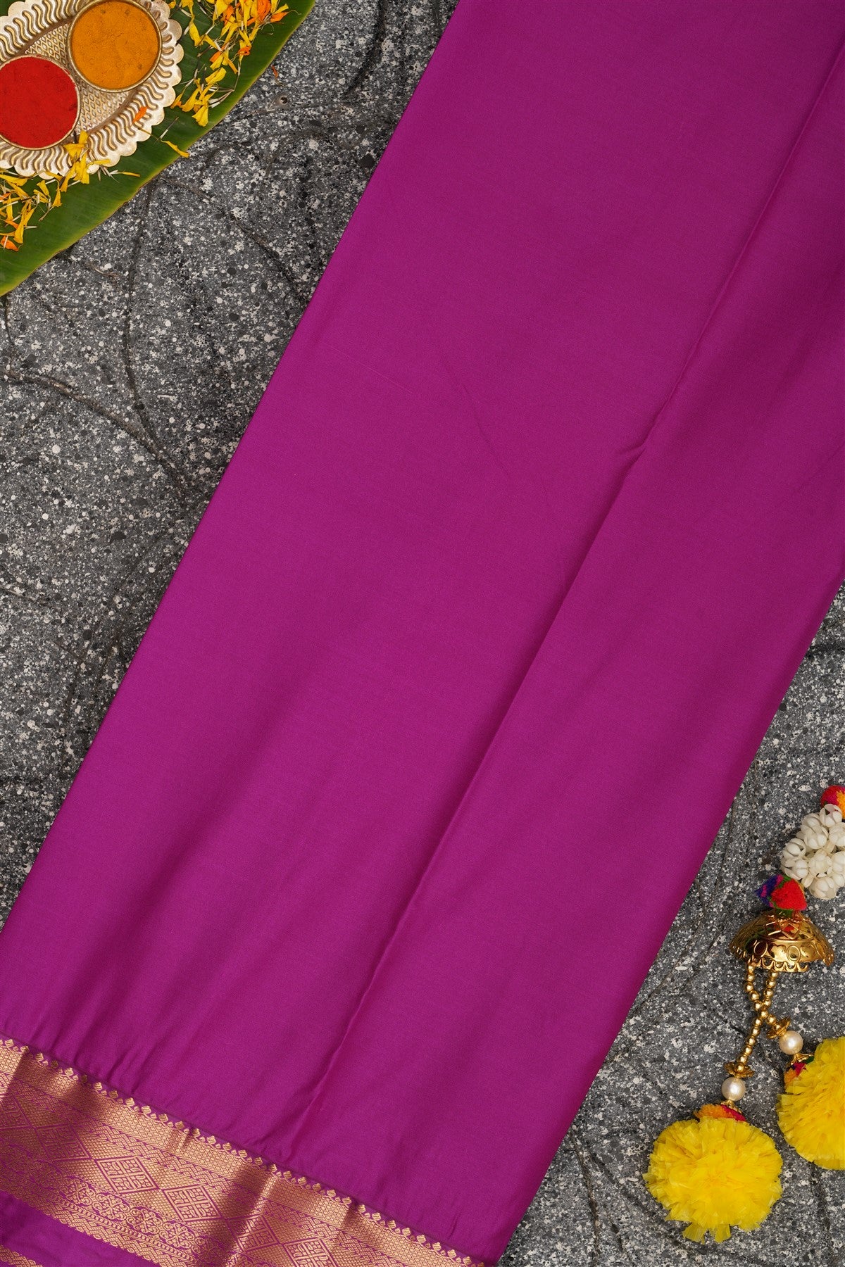 Semi Kanchipuram Silk Sea Green Saree