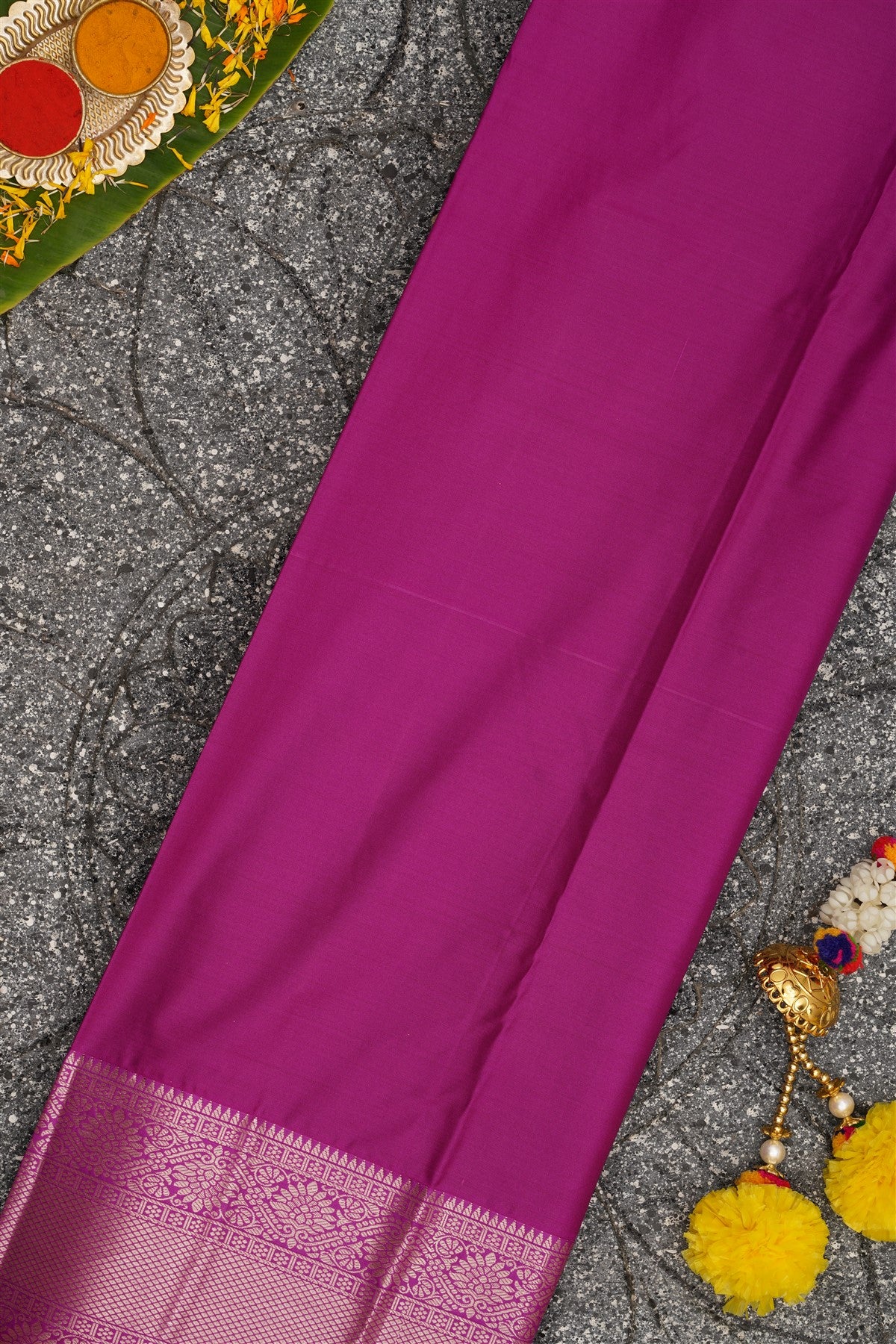 Semi Kanchipuram Silk Sky Blue Saree