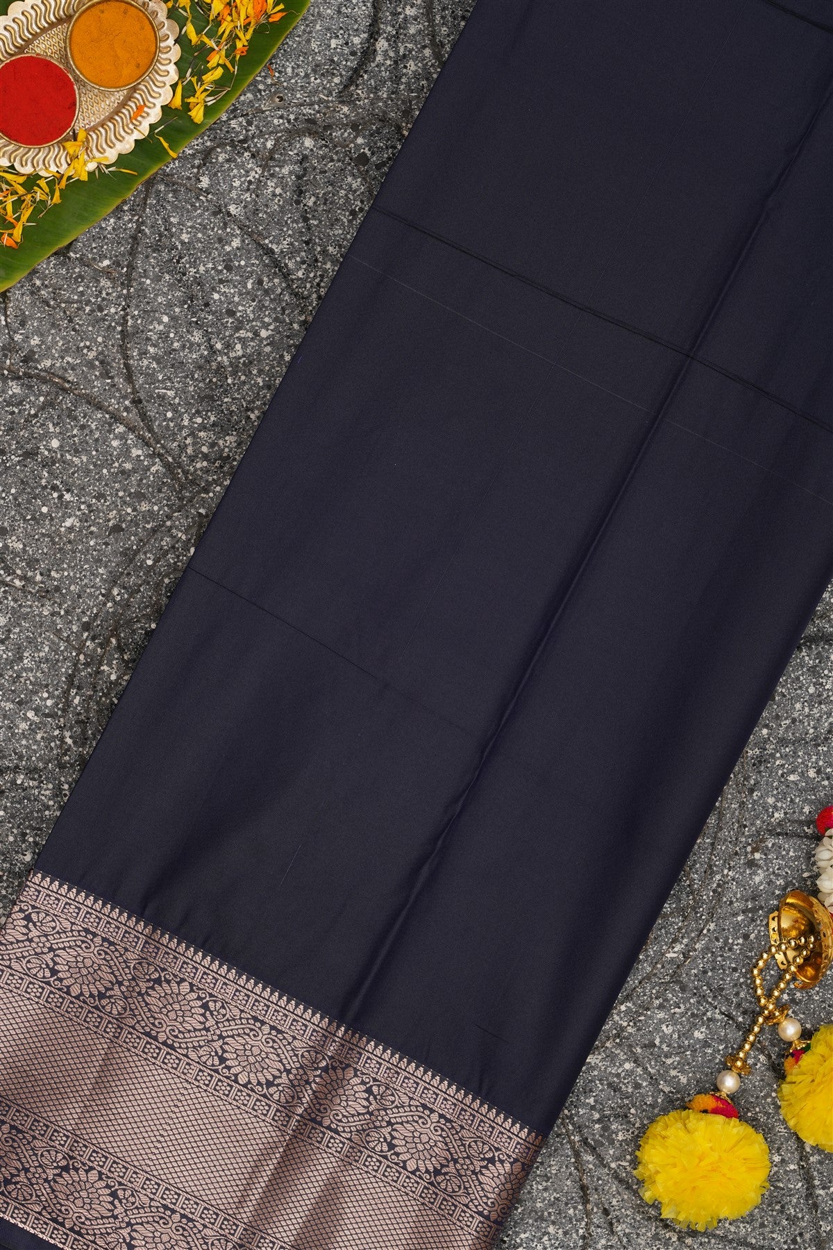 Semi Kanchipuram Silk Coral Saree