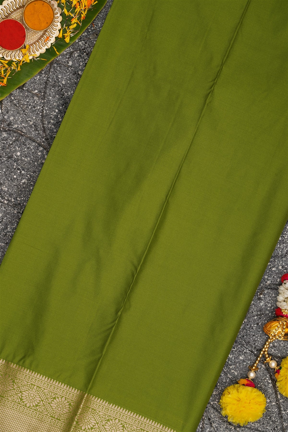Semi Kanchipuram Silk Light Pink Saree