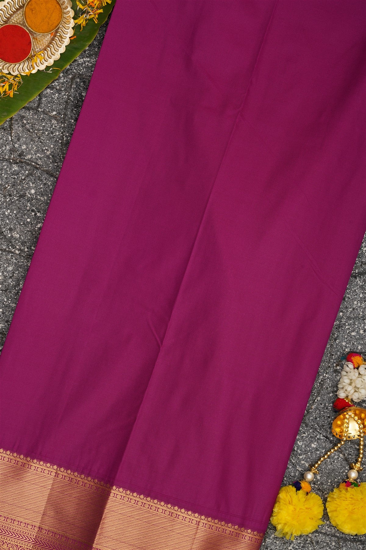 Semi Kanchipuram Silk Grey Saree