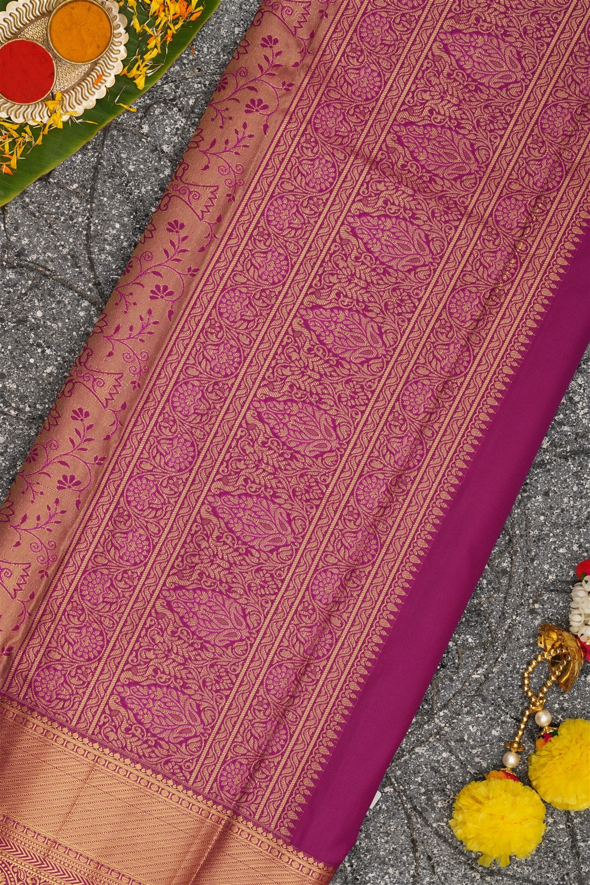 Semi Kanchipuram Silk Light Green Saree