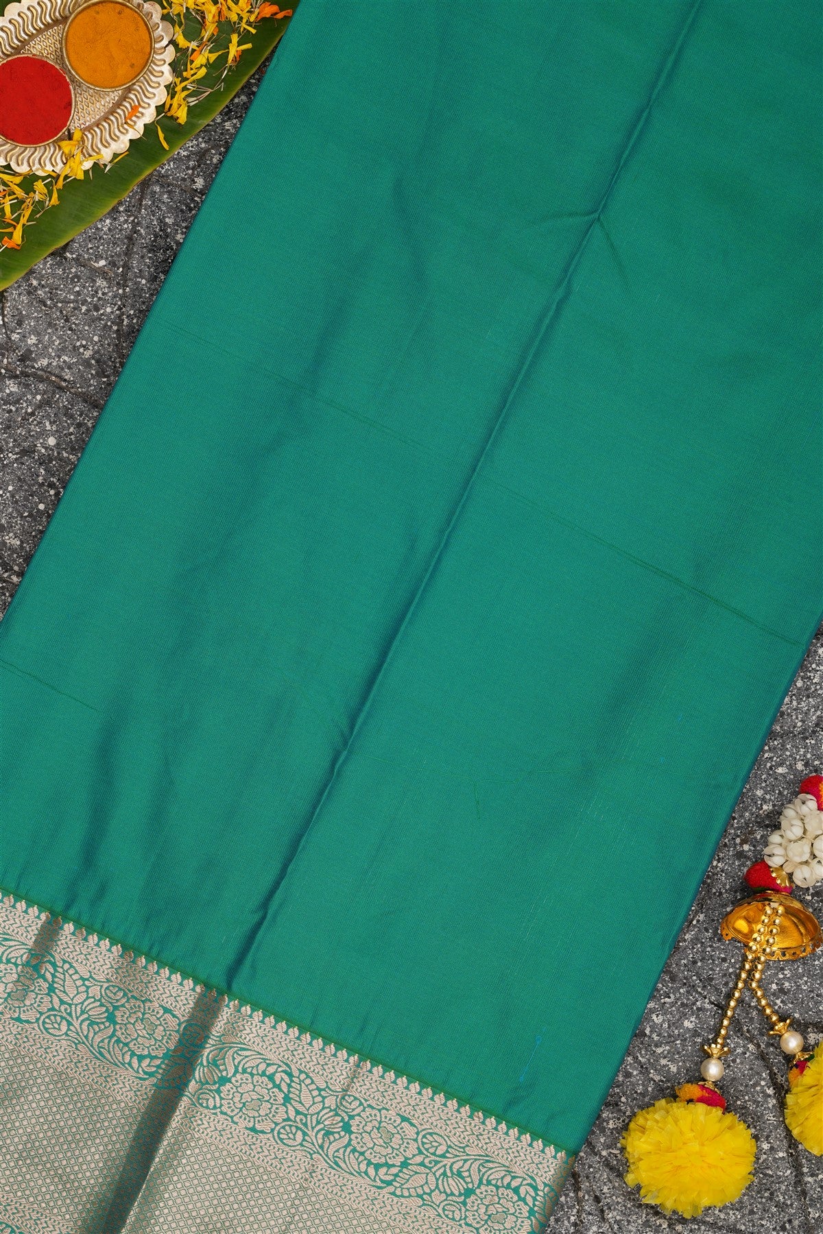 Semi Kanchipuram Silk Maroon Saree
