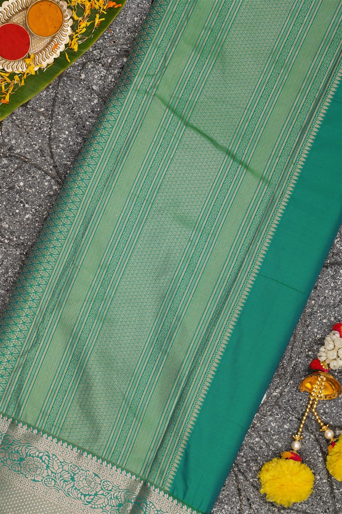 Semi Kanchipuram Silk Maroon Saree