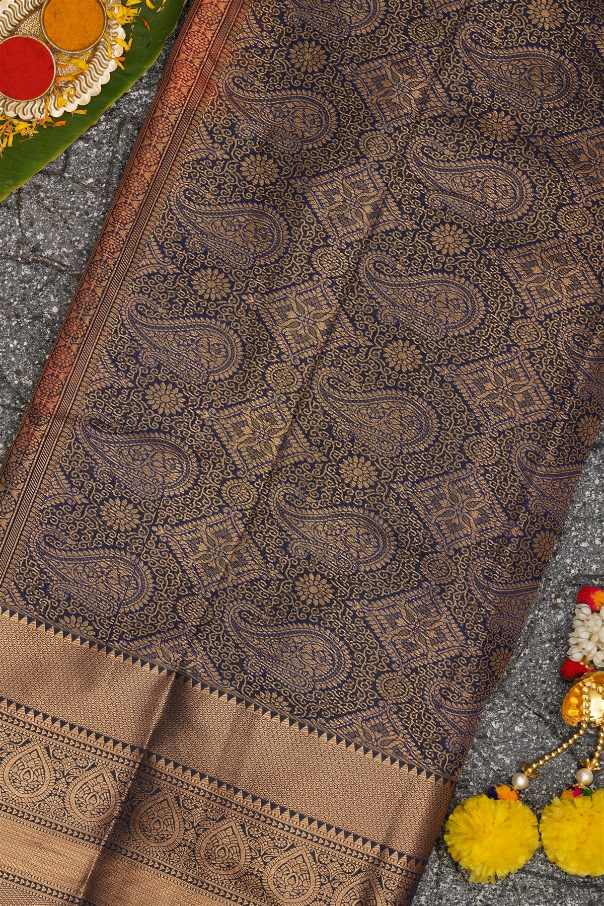 Semi Kanchipuram Silk Pink Saree
