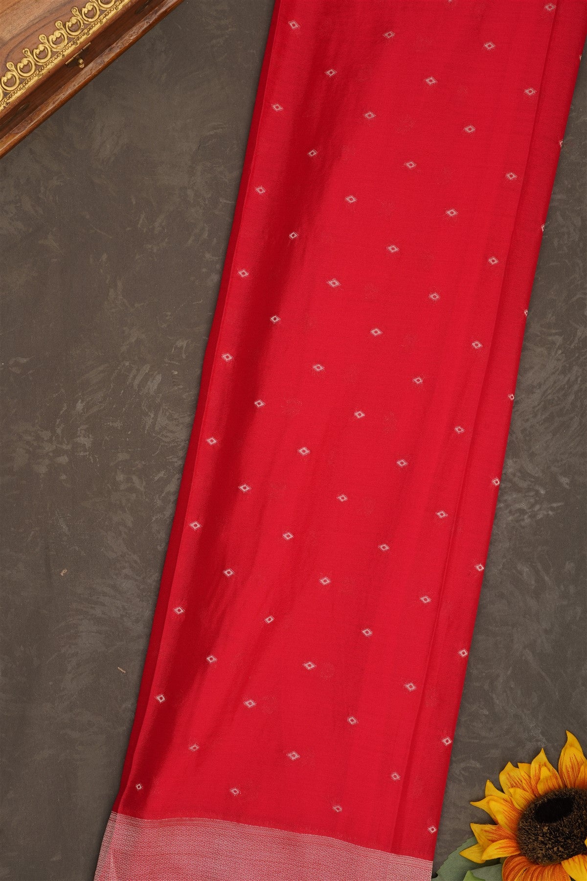 Banarasi Georgette Pink Saree