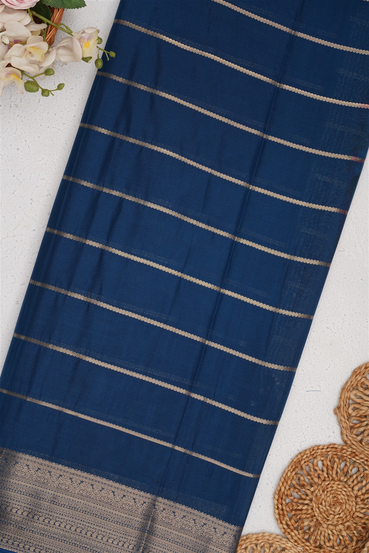 Mysore Silk Pink Saree