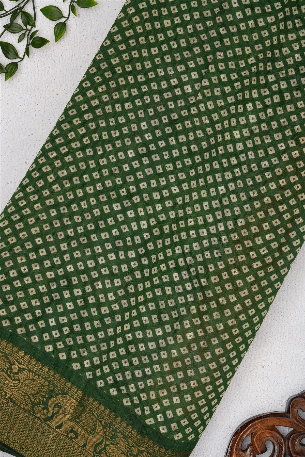 Fancy Maheshwari Silk Black Saree