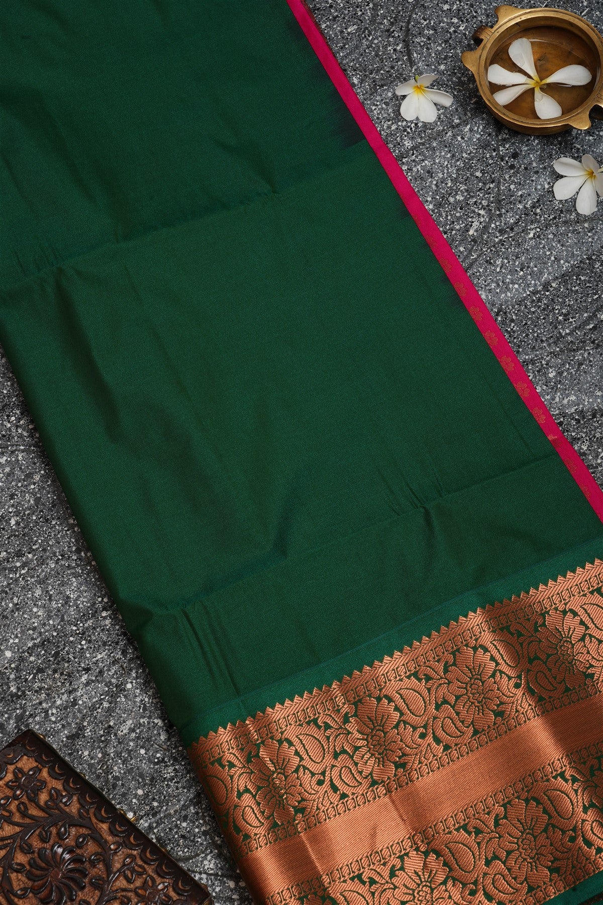 Semi Pattu Silk Light Pink Saree