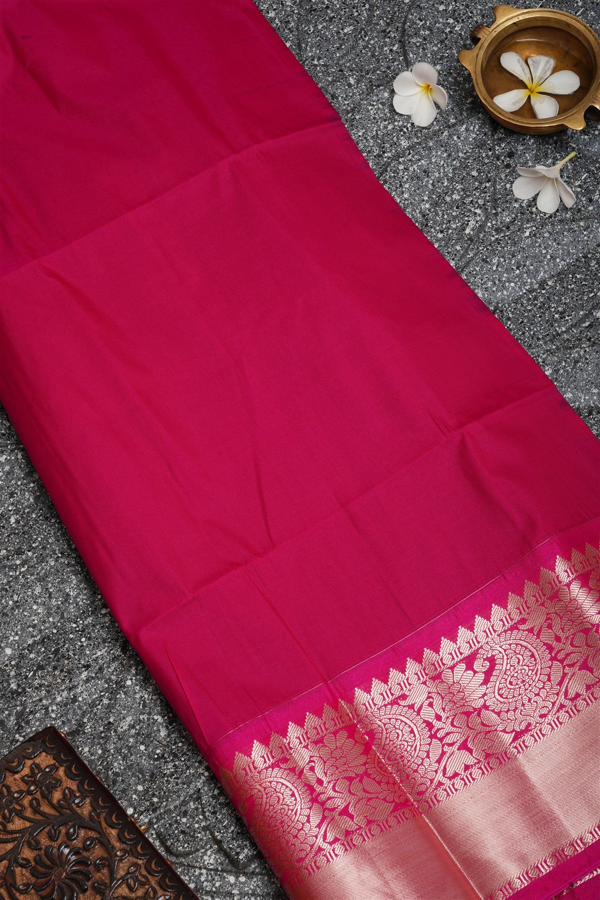 Semi Pattu Silk Blue Saree