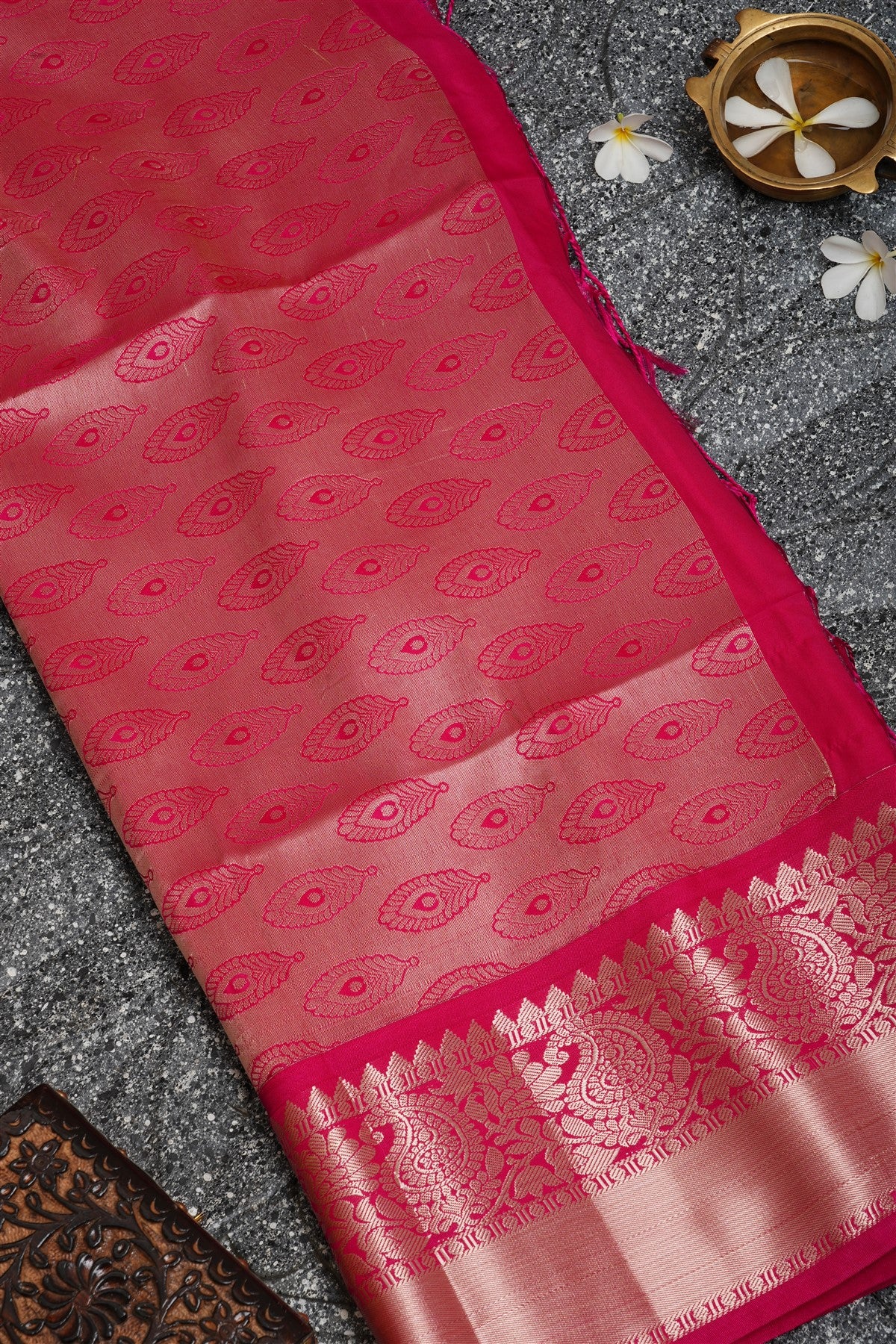 Semi Pattu Silk Sea Green Saree