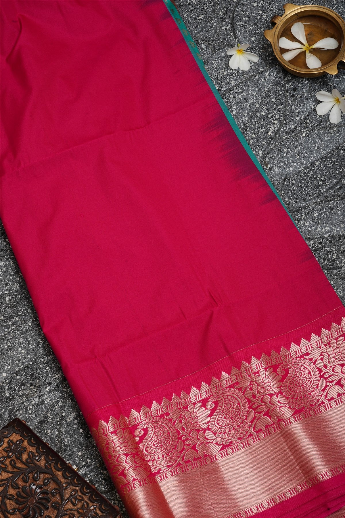 Semi Pattu Silk Sea Green Saree
