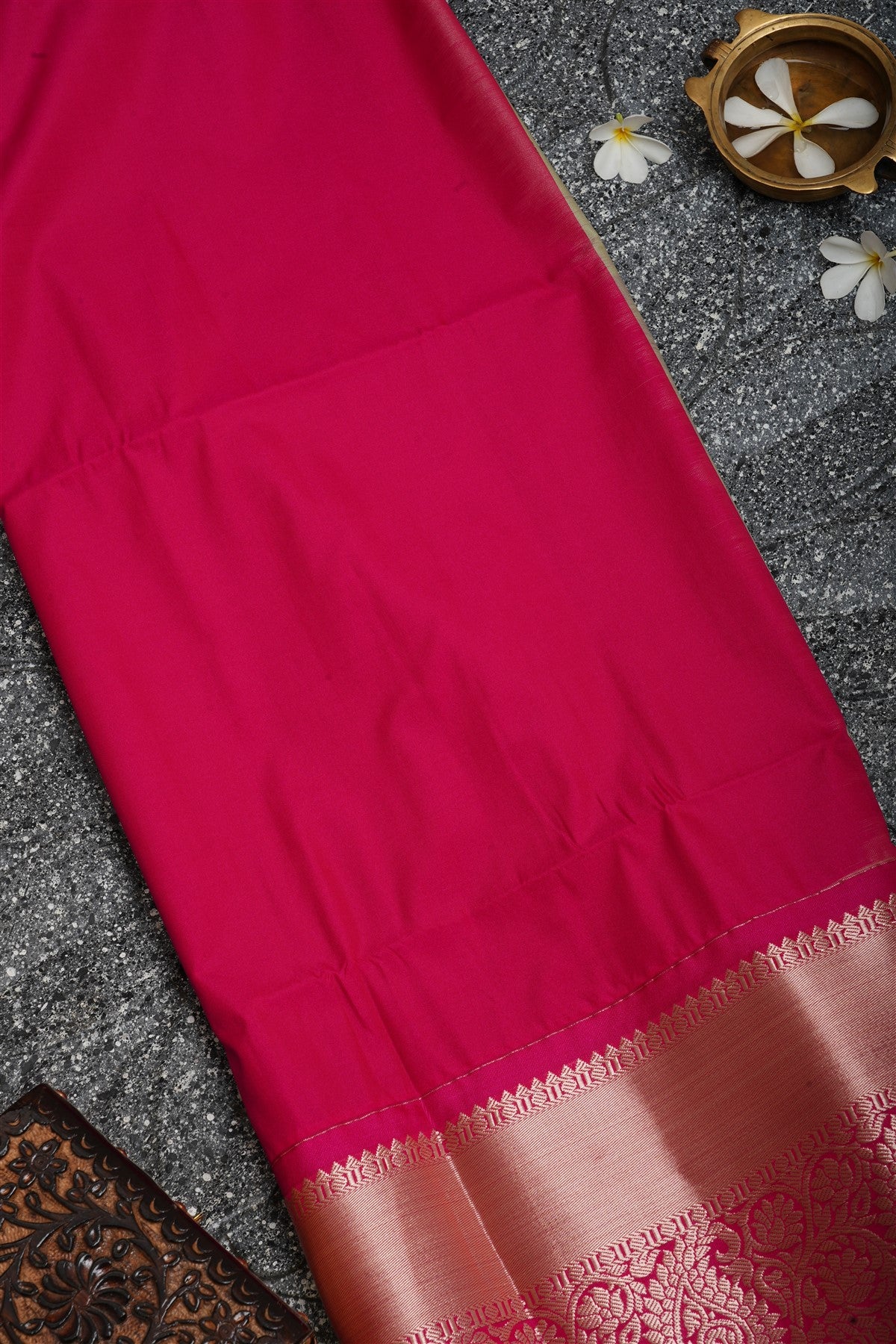 Semi Pattu Silk Grey Saree