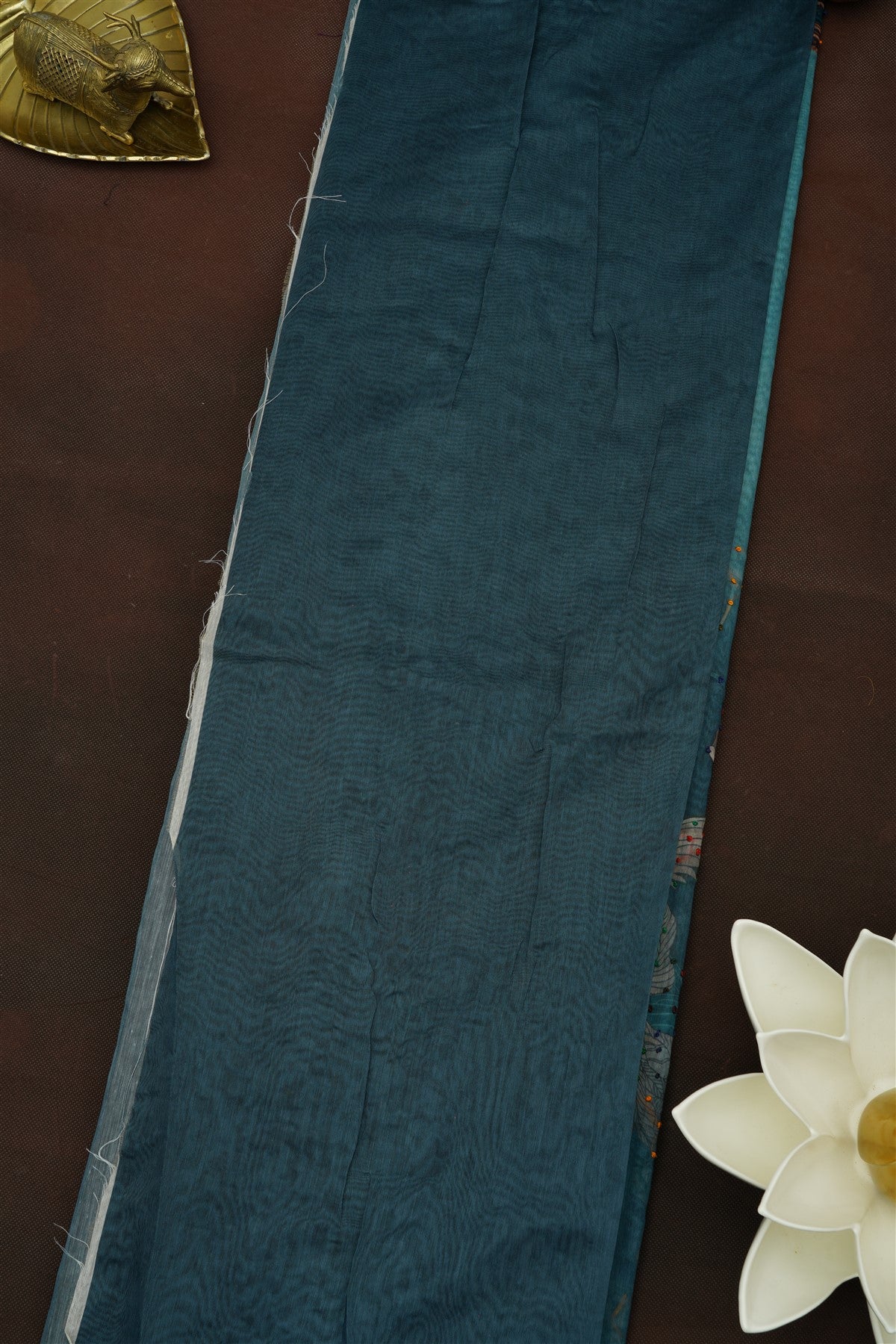 Bhagalpur Silk Dark Blue Saree