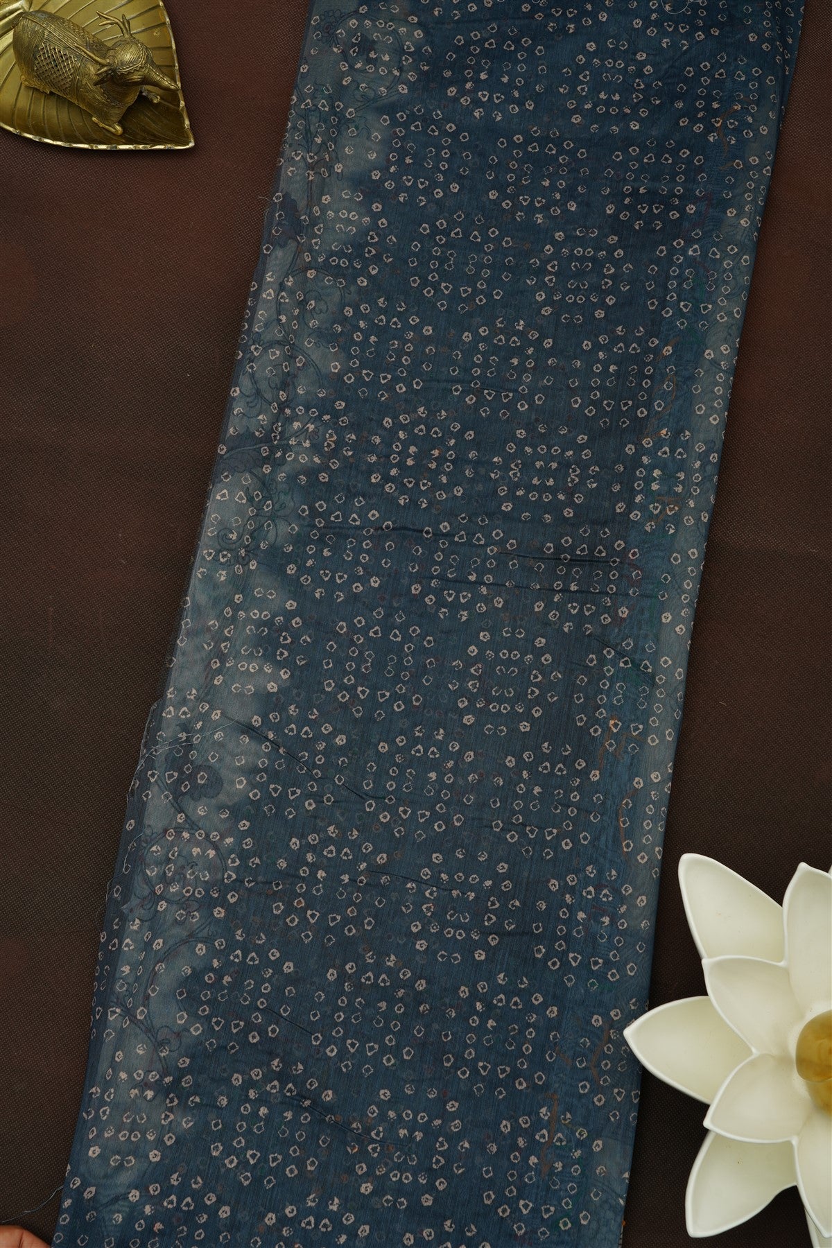 Fancy Mashru Dark Grey Saree