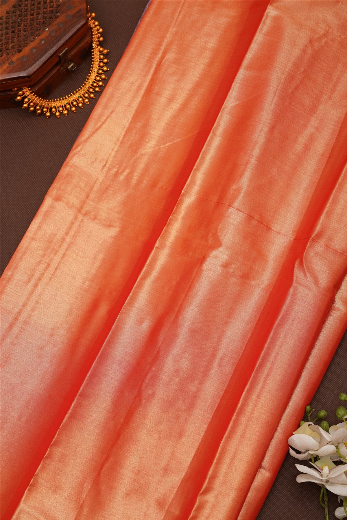 Semi Pattu Silk Blend Light Lavender Saree
