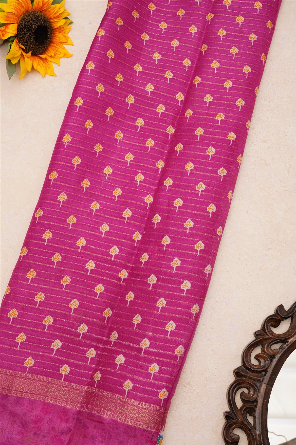 Fancy Dola Silk Purple Saree