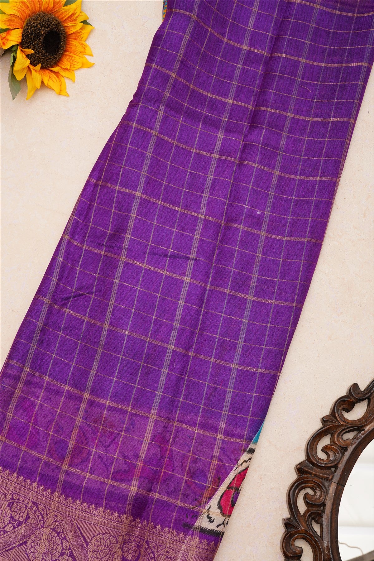 Fancy Viscose Georgette Blue Saree